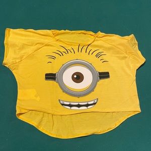 Minion crop top costume